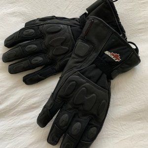 Black Rocket Motorcycle Gloves